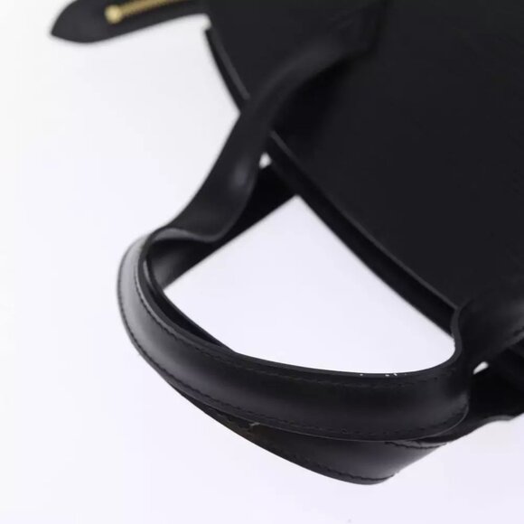LOUIS VUITTON Epi Saint Jacques Hand Bag Black M52272 LV Auth 75094 - Picture 7 of 10